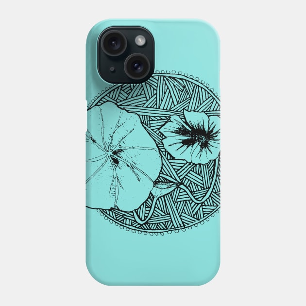 Nasturtium Phone Case by FrejaFly