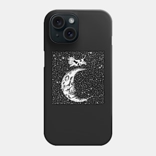 Cow, Moon. No more needs to be said Phone Case