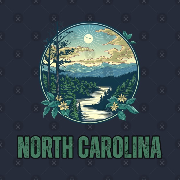 North Carolina State USA by Mary_Momerwids