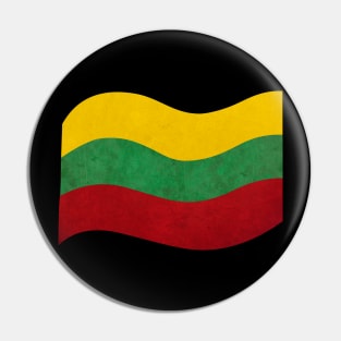 The flag of Lithuania Pin