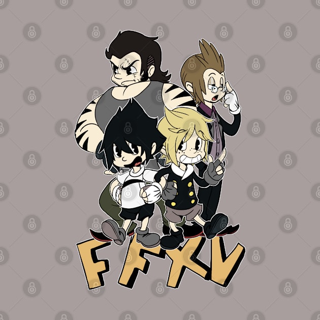 FFXV Toon! by BlackenedKrono