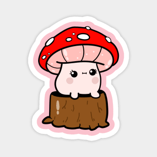 Red mushroom Magnet