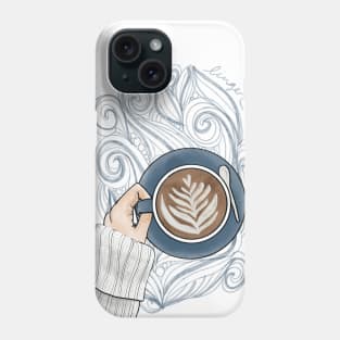 Linger with Your Latte Phone Case