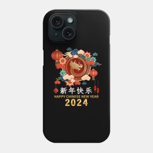 Chinese New Year 2024 Year of the Dragon Happy New Year 2024 Phone Case