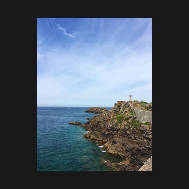 French Sea Cliff Photograph by emmalouvideos