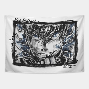 Japanese ink Yoichi Isagi Blue lock Tapestry