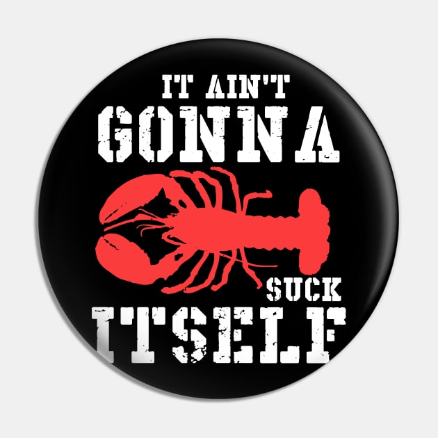 Crawfish Is My Favorite Season Leopard Funny Cajun Lobster Pin by Johner_Clerk_Design