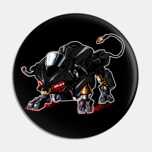 Ducati Panigale Bull Black Pin