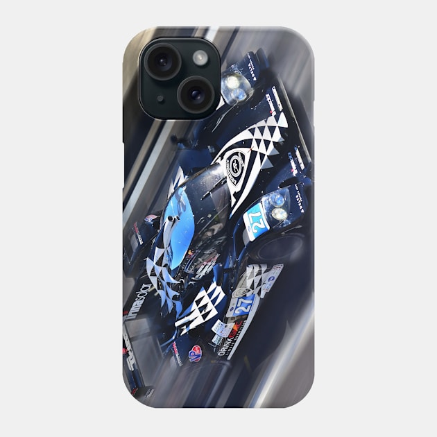 Endurance - Dempsey Racing Lola-Judd Phone Case by DeVerviers