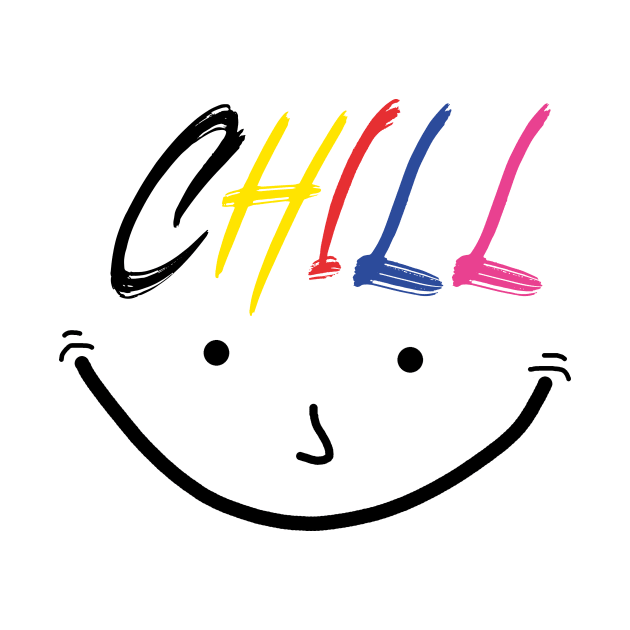 Colorful & Smiling Chill by thatprintfellla