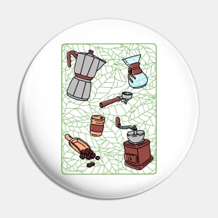 Coffee Time Pin