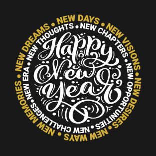 Happy New Year Motivational T-Shirt