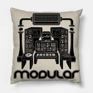 Modular Synthesizer Musician Pillow