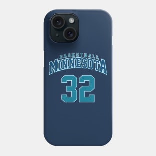 Minnesota Basketball - Player Number 32 Phone Case