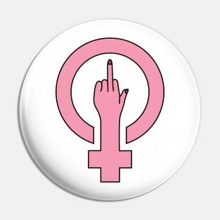 FEMALE SIGN Pin