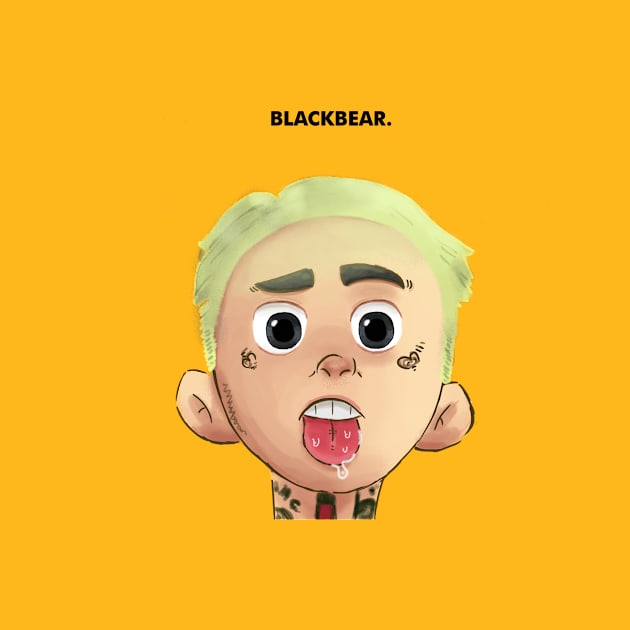 blackbear illustration by ICanSee