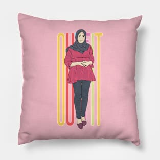 Red And Black Outfit Pillow