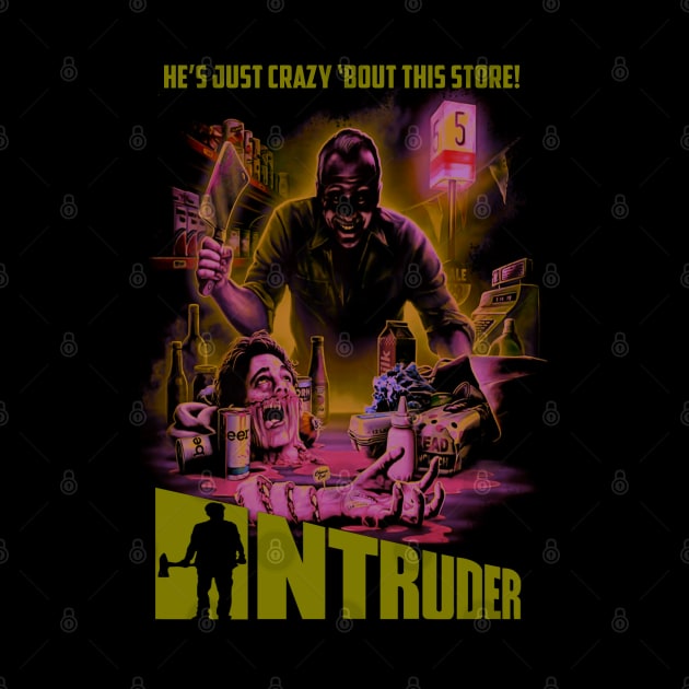 Intruder, Classic Horror, (Version 2) by The Dark Vestiary