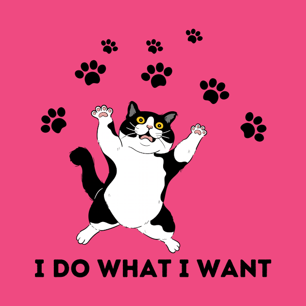 I do what i want cat funny cat by AM95