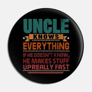 uncle knows everything Pin