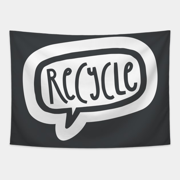 Recycle Tapestry by JunkyDotCom