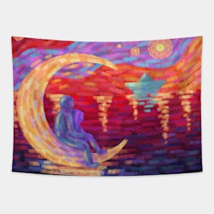 Red Heart Tapestry