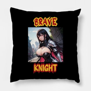 Brave Knight Anime Girl Pillow