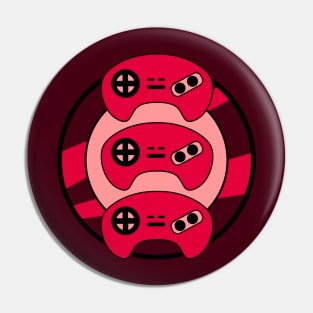 Red Triple Controller Pin