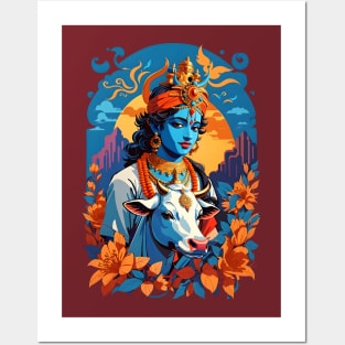 Hare Krishna Mantra Mandala Krishna Wall Art Krishna Print -  Israel