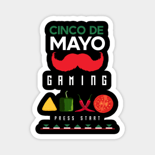 Cinco de mayo gaming mexican Magnet