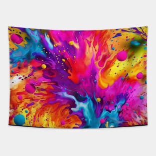 Paint splash Tapestry