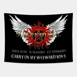 Supernatural Carry On My Wayward Sons W Tapestry