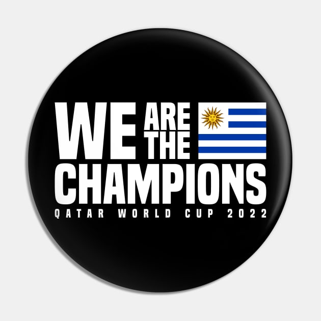 Qatar World Cup Champions 2022 - Uruguay Pin by Den Vector