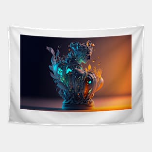 Living Life In Colour Series - Beautiful Statue Tapestry