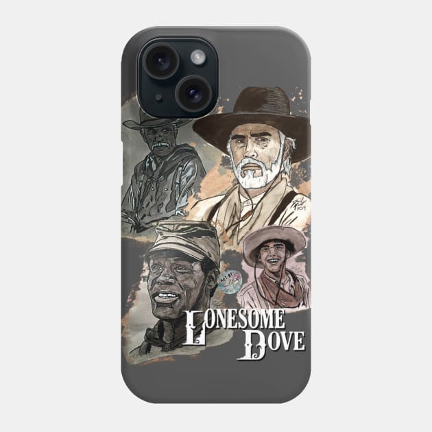 Lonesome Dove cast Phone Case by BladeAvenger