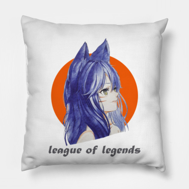 Ahri League Of Legends Ahri League Of Legends Pillow