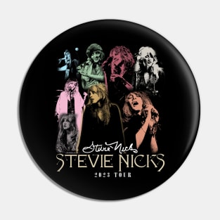 Stevie Nicks Vintage Rock Music Pin