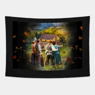 Only Family Mask Tapestry