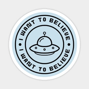 i want to belive alien Magnet