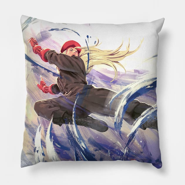 Cammy Fury Pillow by HeyJay