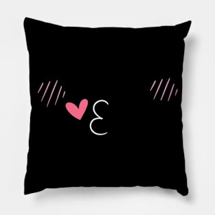 .3. Kawaii Black Pillow