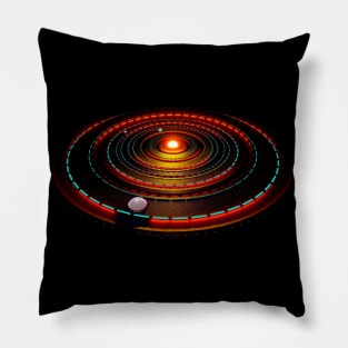 Iron solar system Pillow