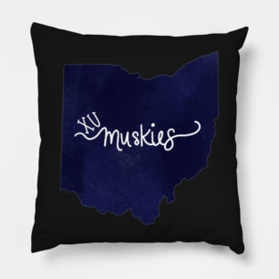 XU Muskies Ohio Pillow