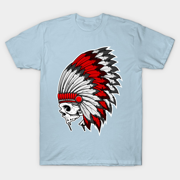 Discover Indian skull - Skulls - T-Shirt