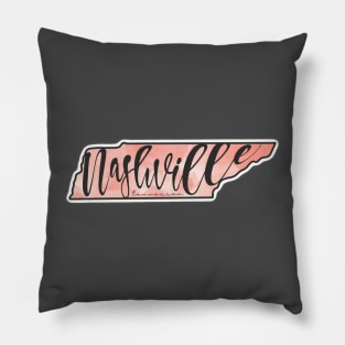Nashville Tennessee Design Pillow