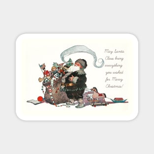 Vintage Christmas Gifts Magnet