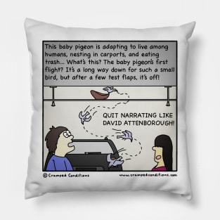 David Attenborough Pillow