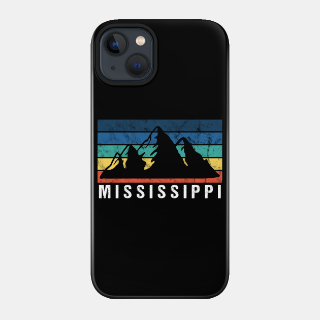 Mississippi Retro Vintage - Mississippi Gift - Phone Case