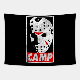 Camp Jason Voorhees Vintage Tapestry