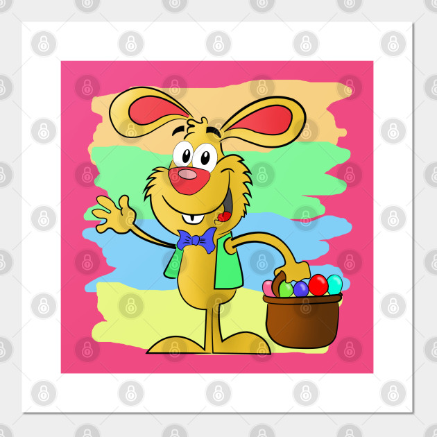; Art Print of Vintage Art : Joyful Easter